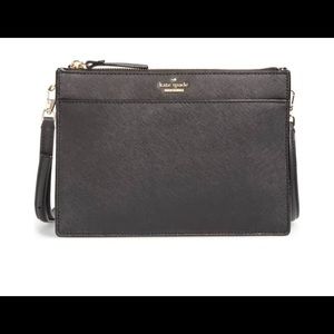 Kate Spade leather shoulder bag and card holder